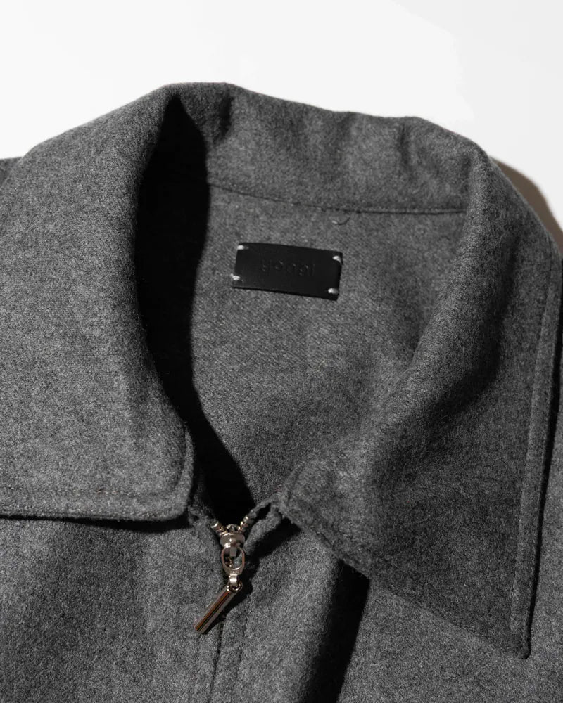 YANGI Wool-mixed Zipped Jacket