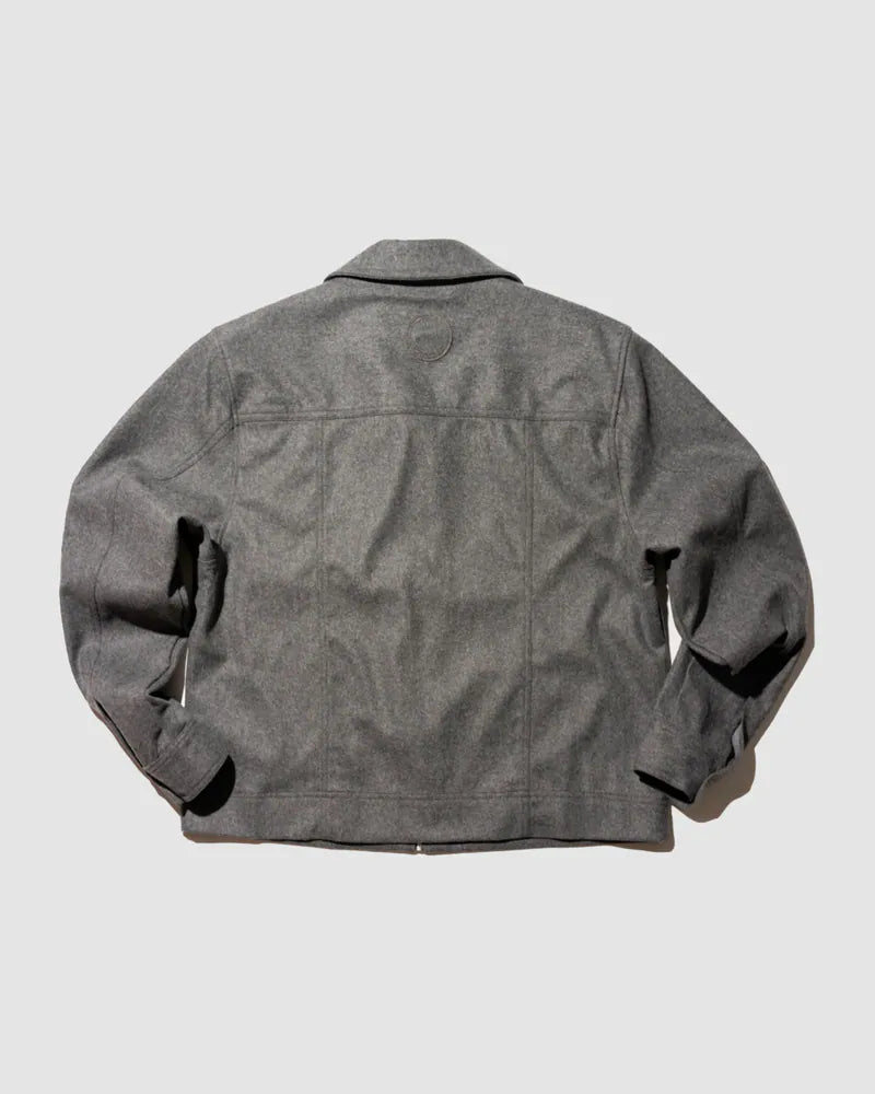 YANGI Wool-mixed Zipped Jacket