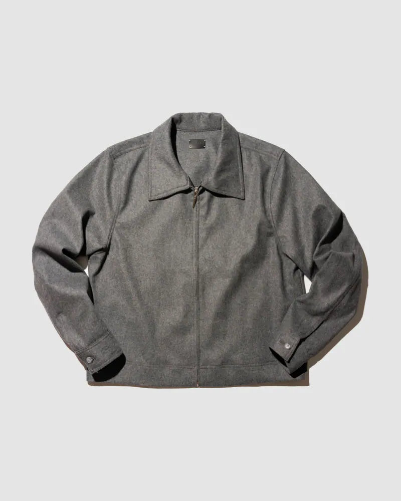 YANGI Wool-mixed Zipped Jacket
