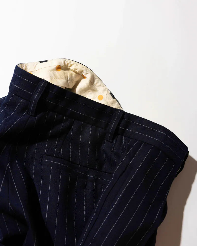 YANGI Wool-mixed Wide-legs Trousers