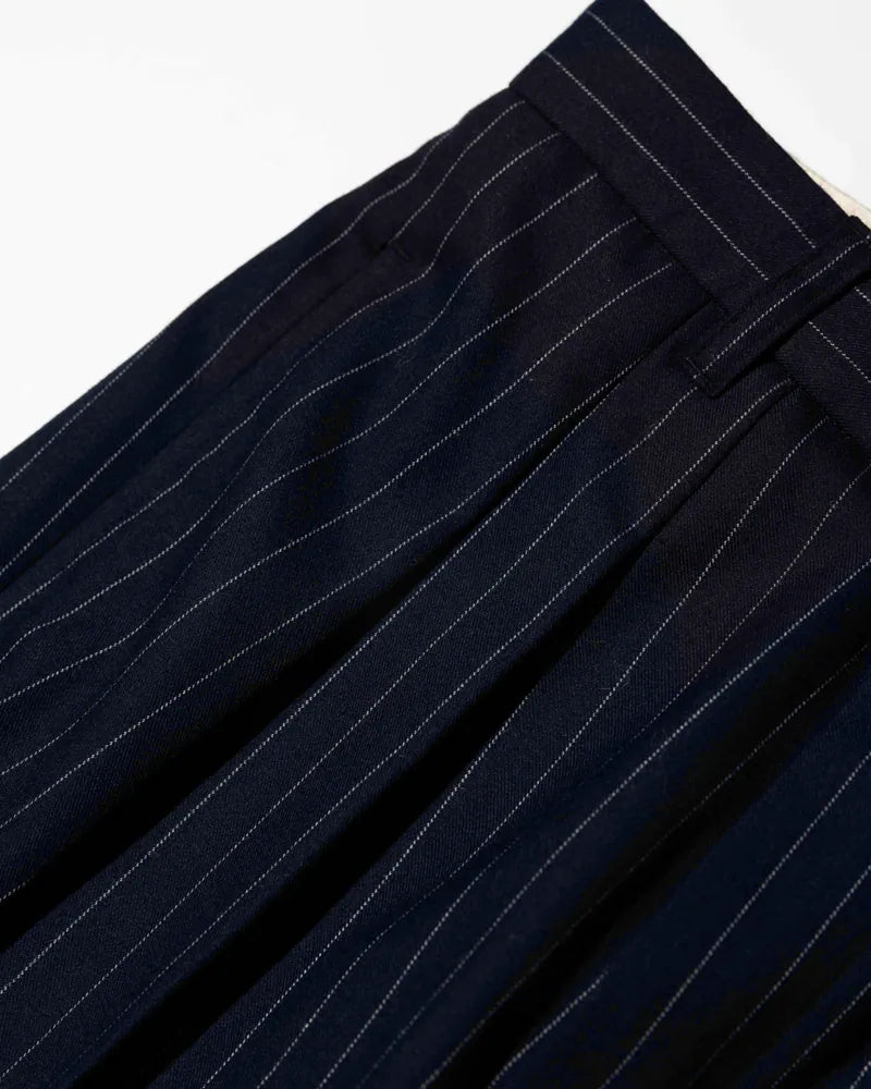 YANGI Wool-mixed Wide-legs Trousers