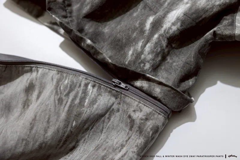 WODEN 2025 017 Wash Dye 2Way Paratrooper Pants