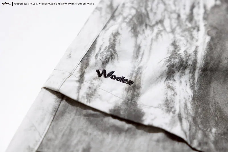 WODEN 2025 017 Wash Dye 2Way Paratrooper Pants