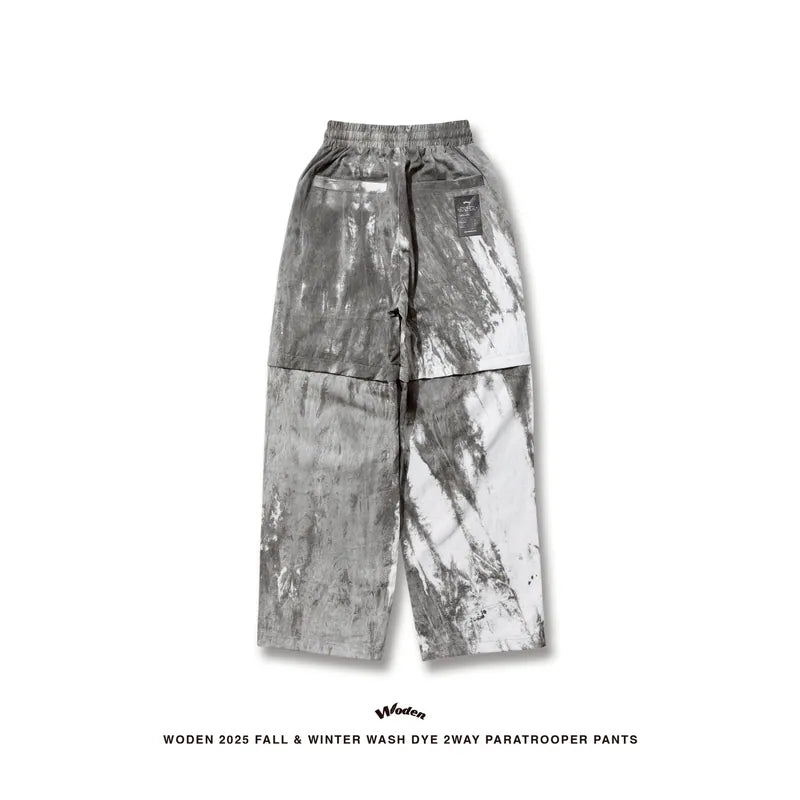 WODEN 2025 017 Wash Dye 2Way Paratrooper Pants