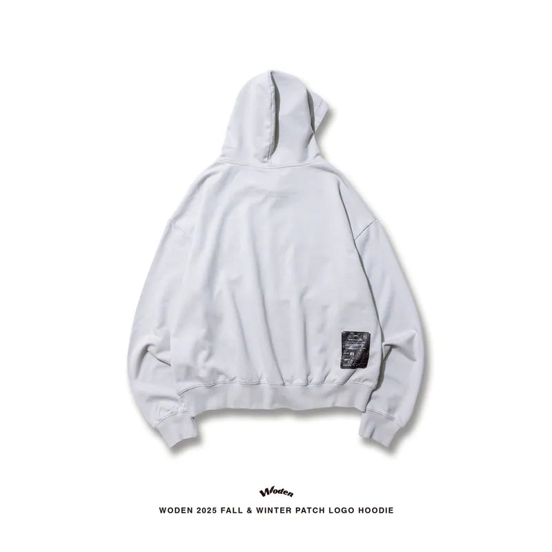 WODEN 2025 Fall & Winter 021 Patch LOGO Hoodie