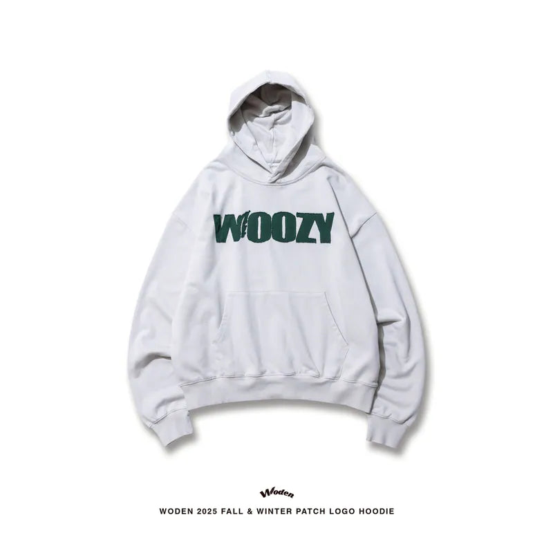 WODEN 2025 Fall & Winter 021 Patch LOGO Hoodie