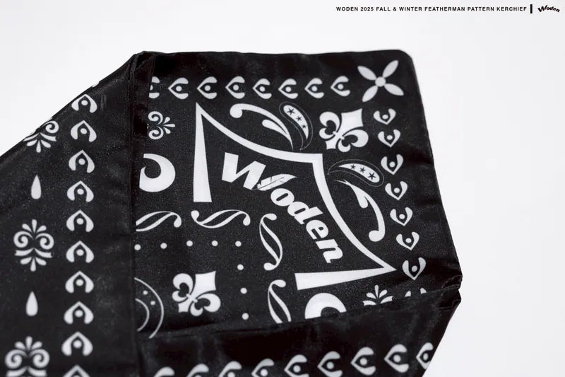 WODEN 2025 Fall & Winter 020 Featherman Pattern Kerchief
