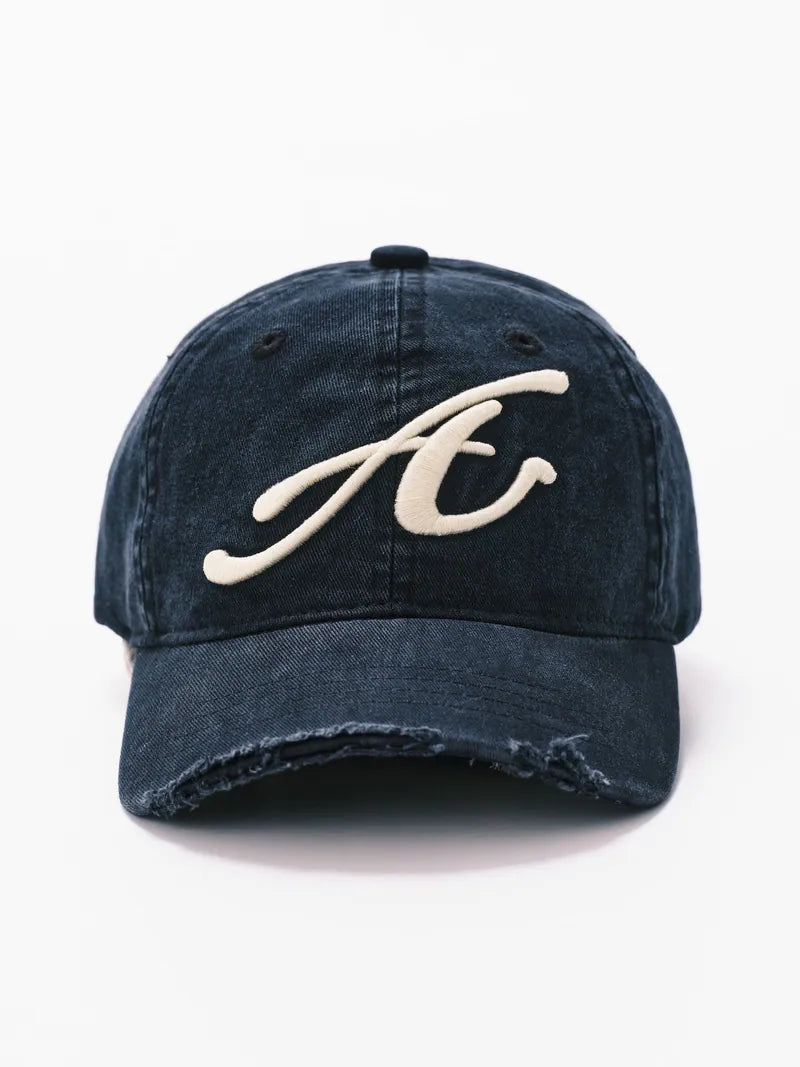 ANOWHEREMAN Raw Edge Baseball Cap