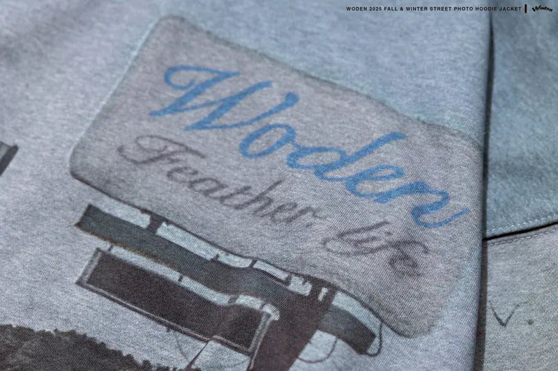 WODEN 2025 Fall & Winter 022 Street Photo Hoodie Jacket