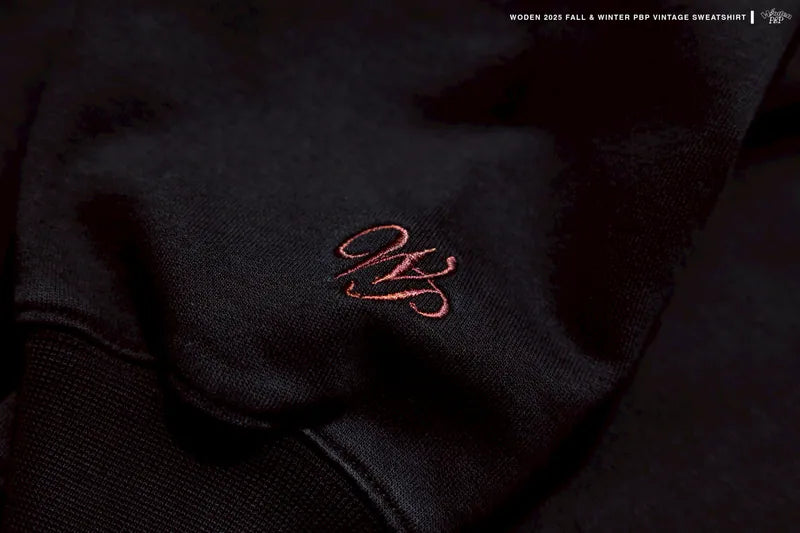 WODEN® X P.B.P® 023 Vintage College Sweatshirt