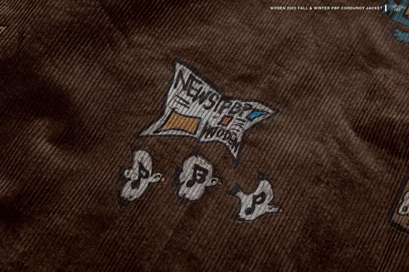 WODEN® X P.B.P® Senior cords 025 Corduroy Jacket