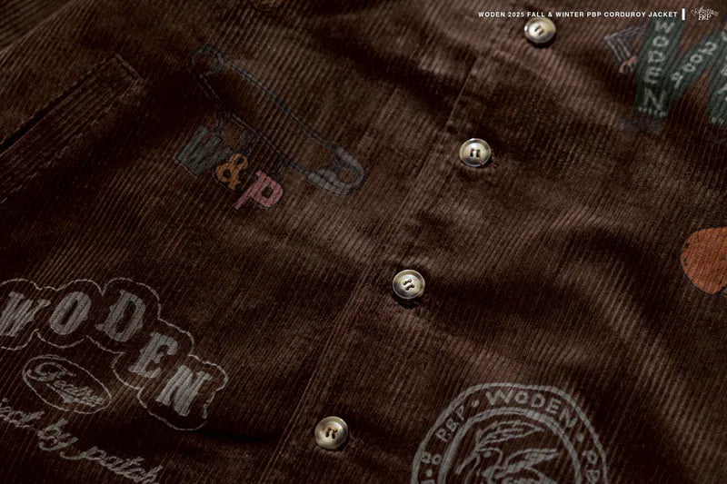 WODEN® X P.B.P® Senior cords 025 Corduroy Jacket