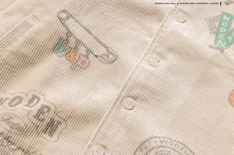 WODEN® X P.B.P® Senior cords 025 Corduroy Jacket