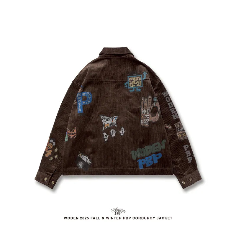 WODEN® X P.B.P® Senior cords 025 Corduroy Jacket
