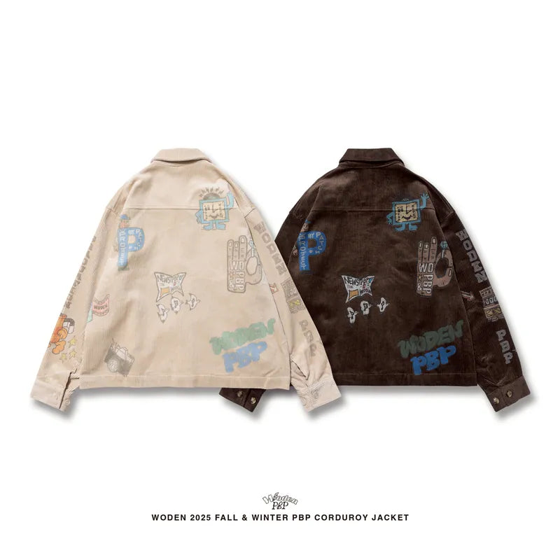 WODEN® X P.B.P® Senior cords 025 Corduroy Jacket