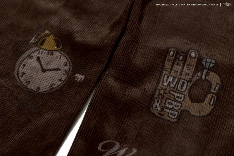 WODEN® X P.B.P® 026 Senior cords Corduroy Pants