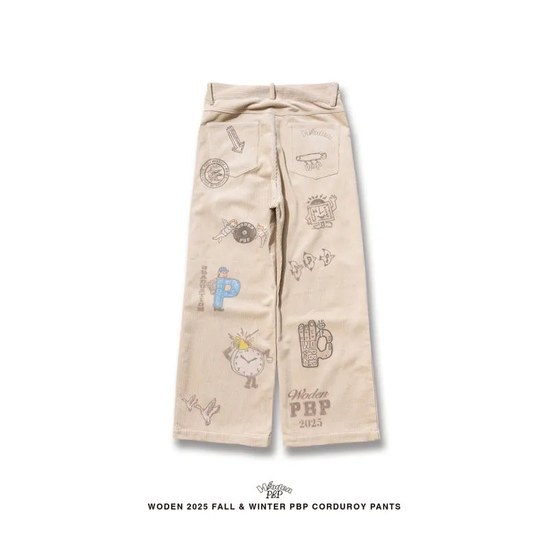 WODEN® X P.B.P® 026 Senior cords Corduroy Pants
