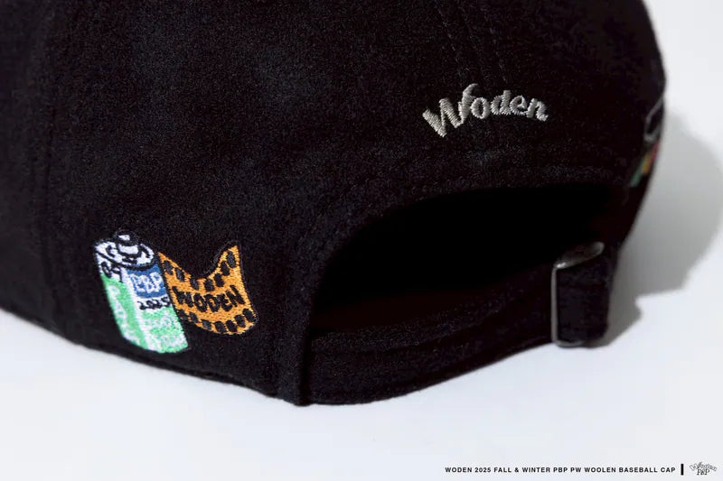 WODEN® X P.B.P® 027 PW Woolen Baseball Cap