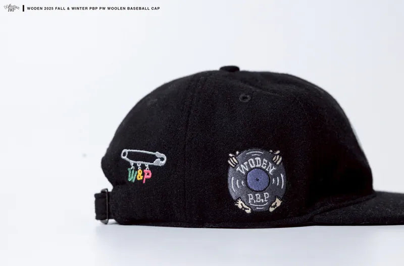 WODEN® X P.B.P® 027 PW Woolen Baseball Cap