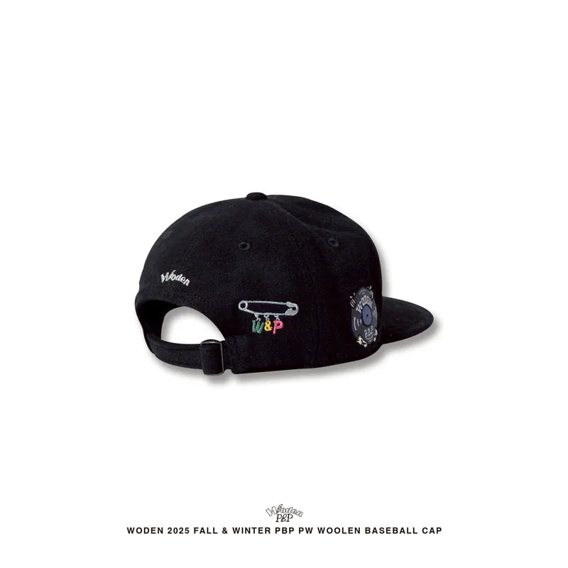 WODEN® X P.B.P® 027 PW Woolen Baseball Cap