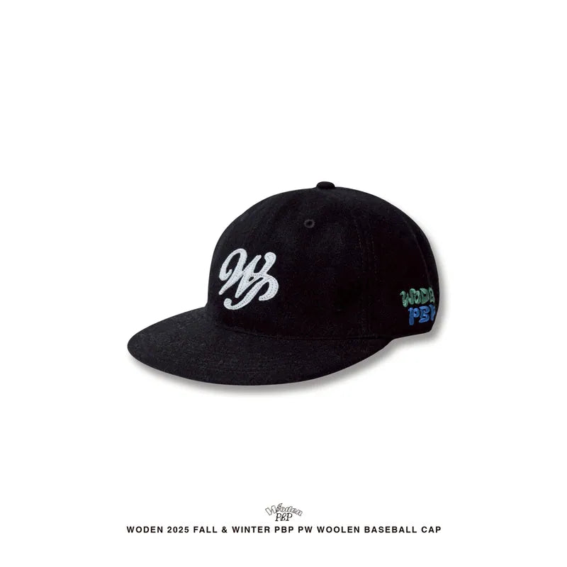 WODEN® X P.B.P® 027 PW Woolen Baseball Cap