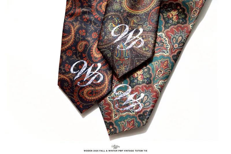 WODEN® X P.B.P® 028 Vintage Totem Tie