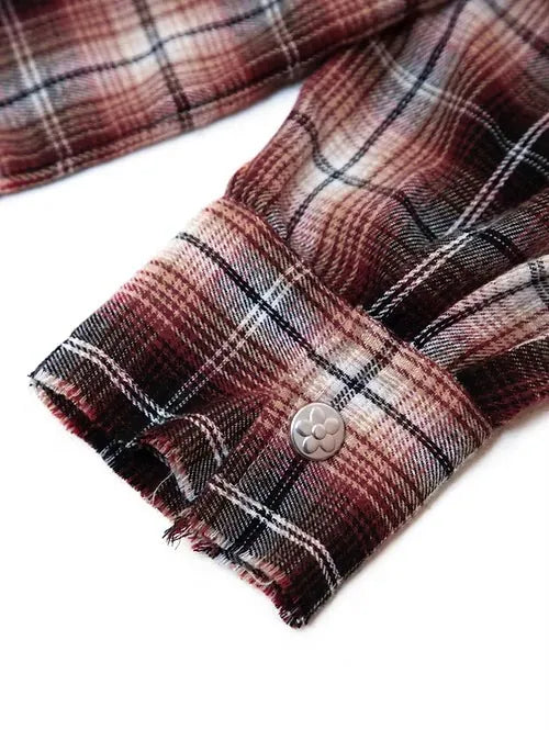 VANDY Flower Flannel Shirts