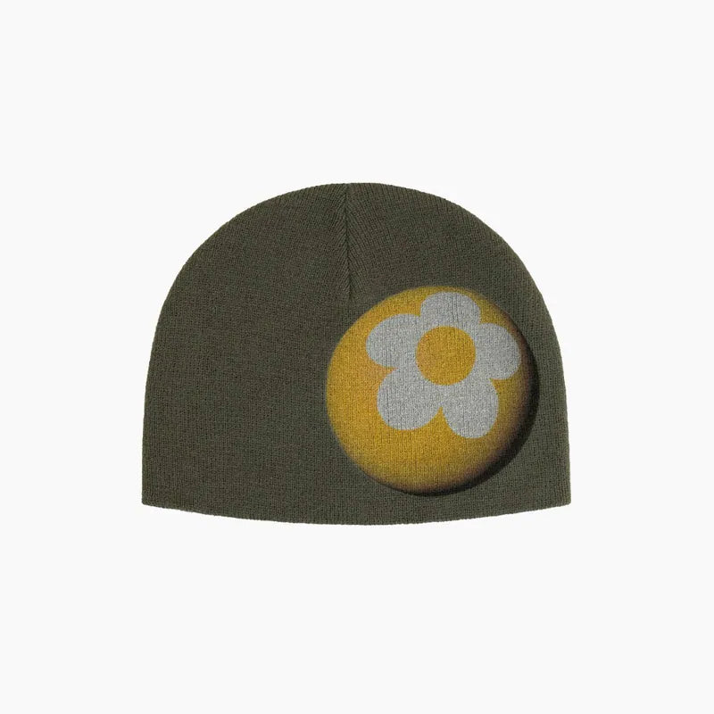 VANDY Flower Ball Beanie