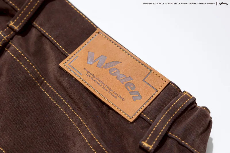 WODEN 2025 Fall & Winter 030 Classic Denim Pants