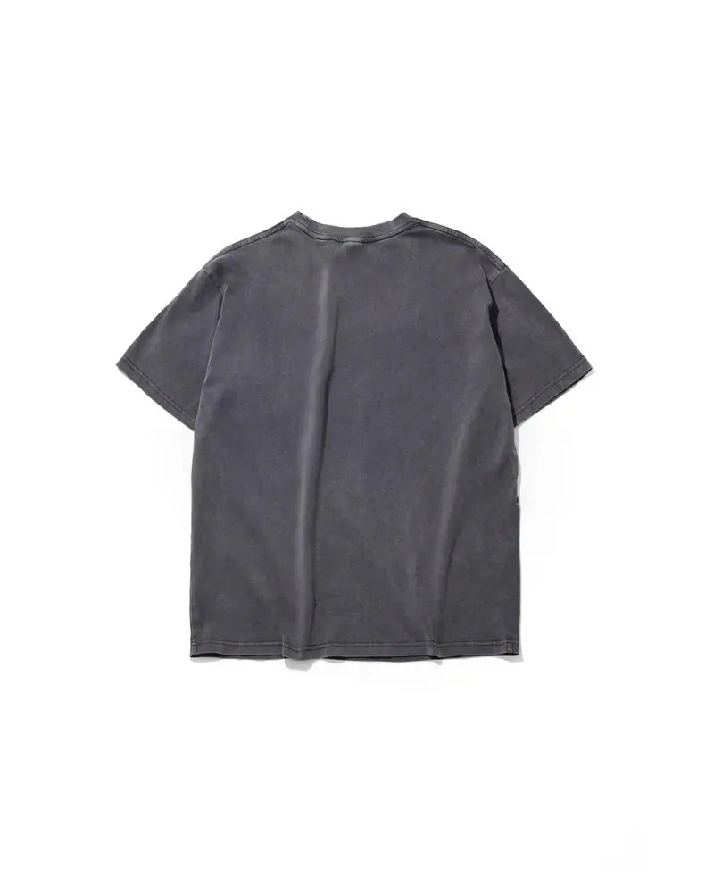 AES Speeding Skull Vintage Washed Oversize Tee