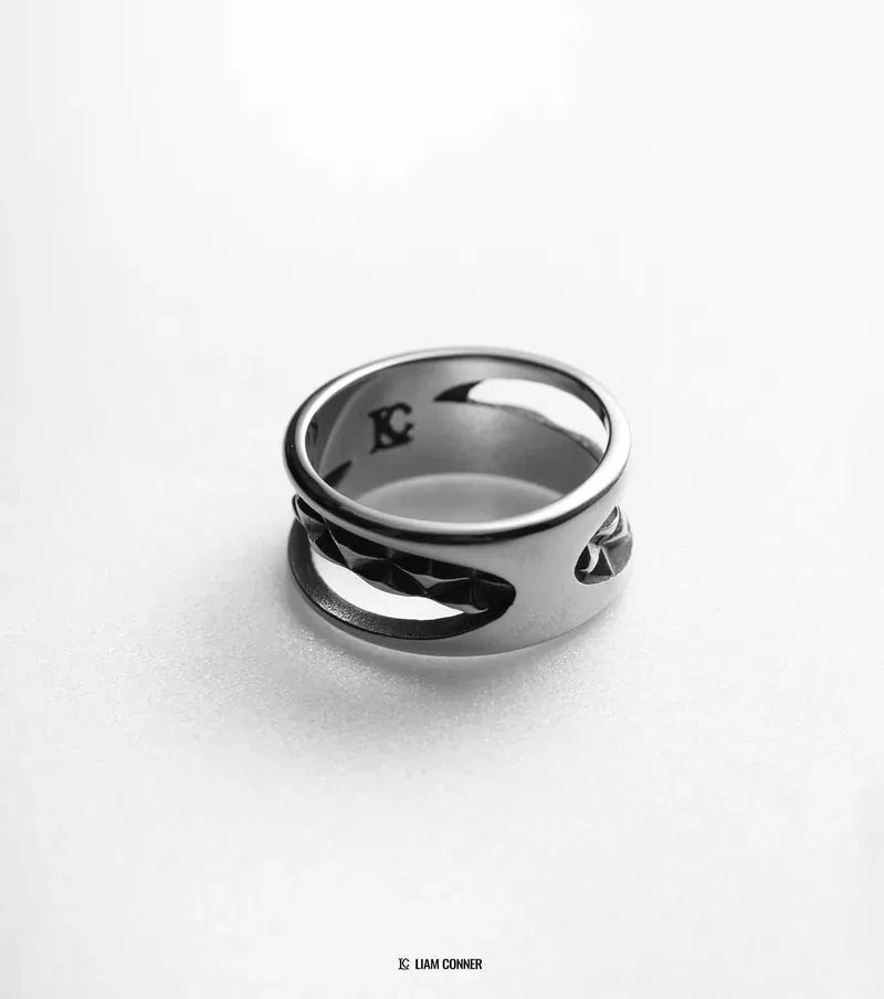 Liam Conner 立體鉚釘戒