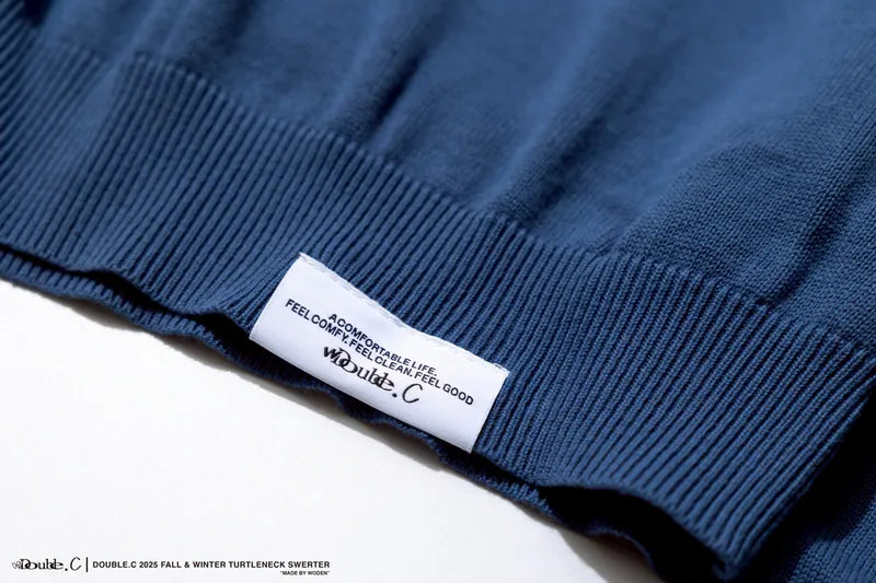Double.C 2025 Fall & Winter Turtleneck Sweater