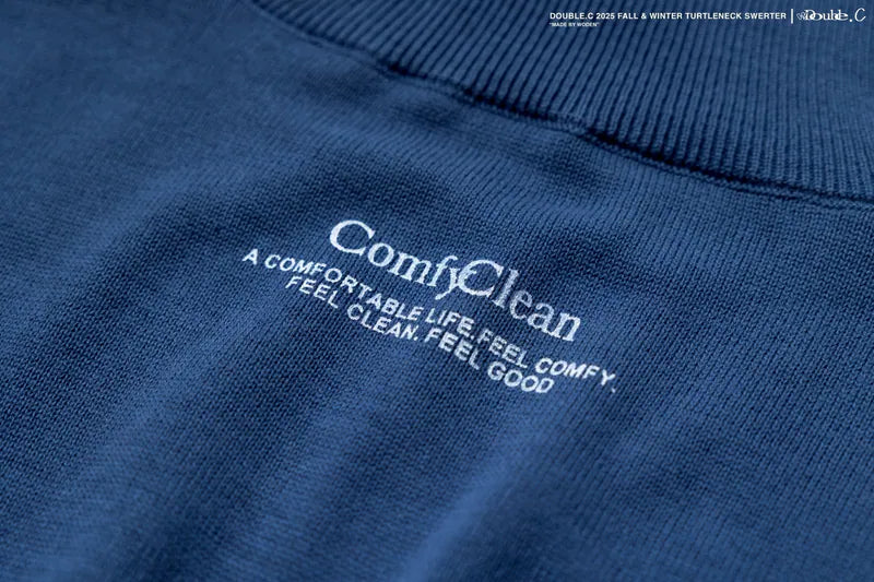 Double.C 2025 Fall & Winter Turtleneck Sweater
