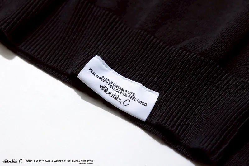 Double.C 2025 Fall & Winter Turtleneck Sweater