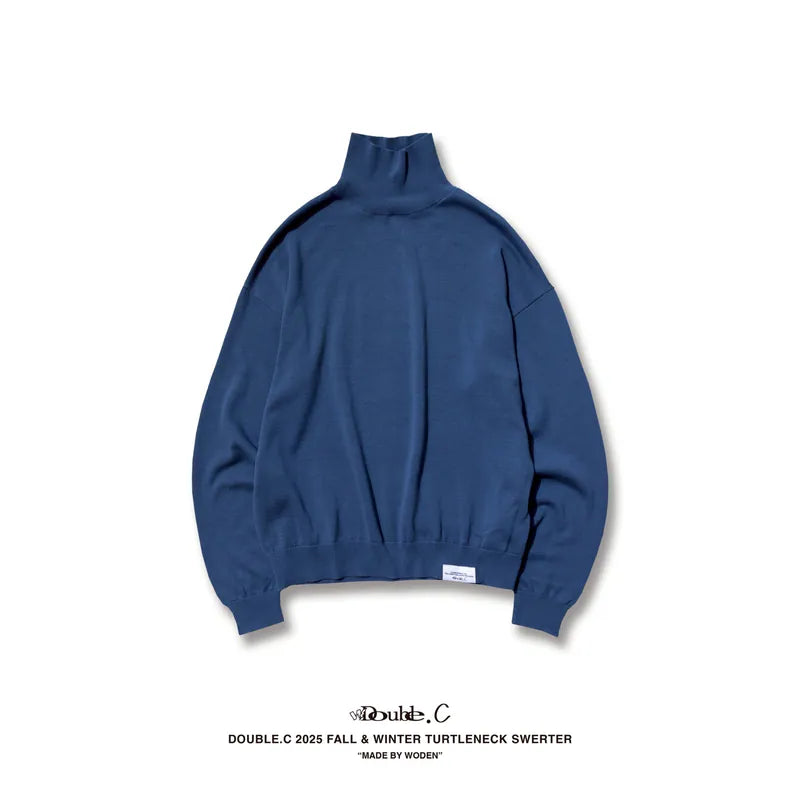 Double.C 2025 Fall & Winter Turtleneck Sweater