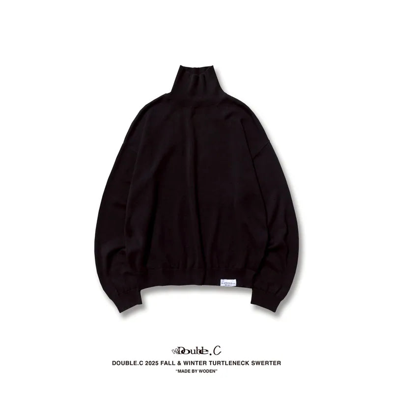 Double.C 2025 Fall & Winter Turtleneck Sweater