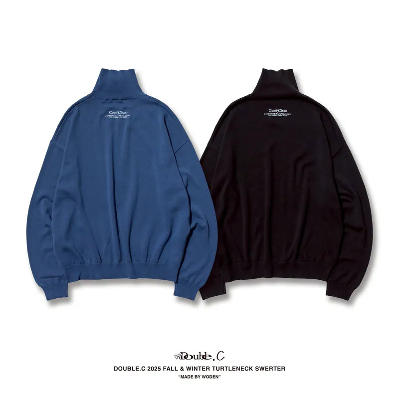 Double.C 2025 Fall & Winter Turtleneck Sweater