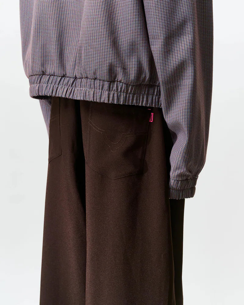 WTNC Houndstooth Check Zip Hoodie