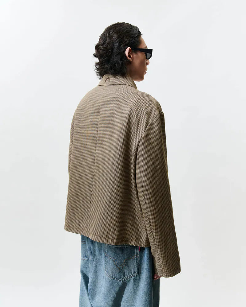 WTNC Houndstooth Check Jacket