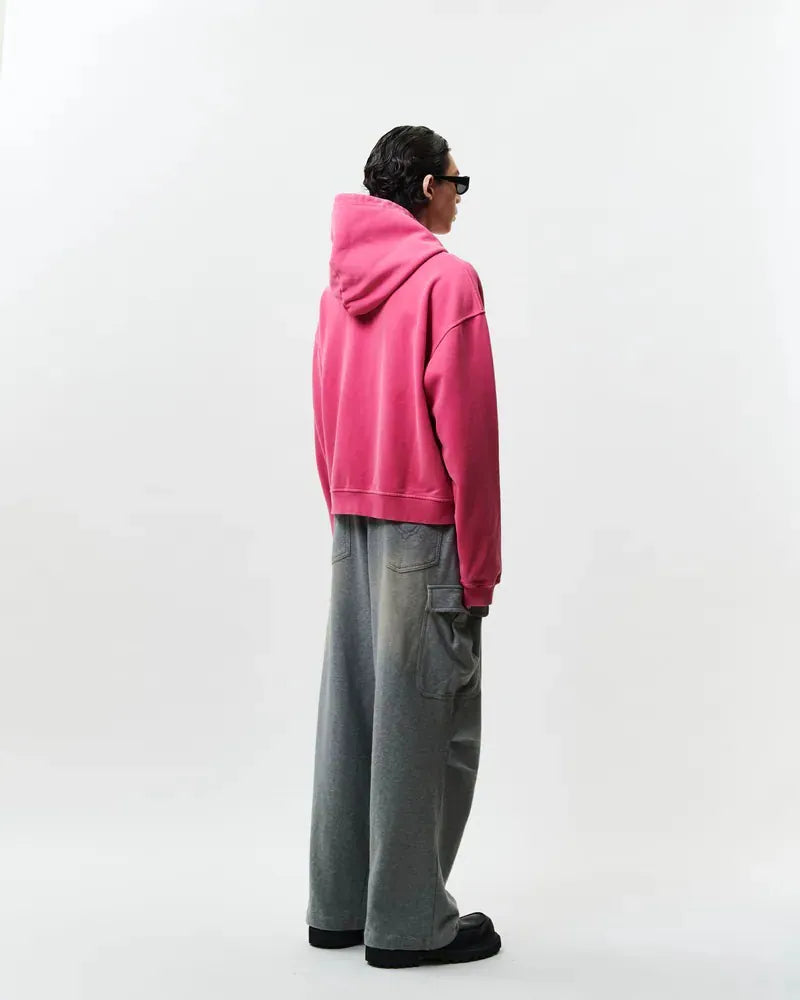 WTNC Washed Zip Hoodie Jacket