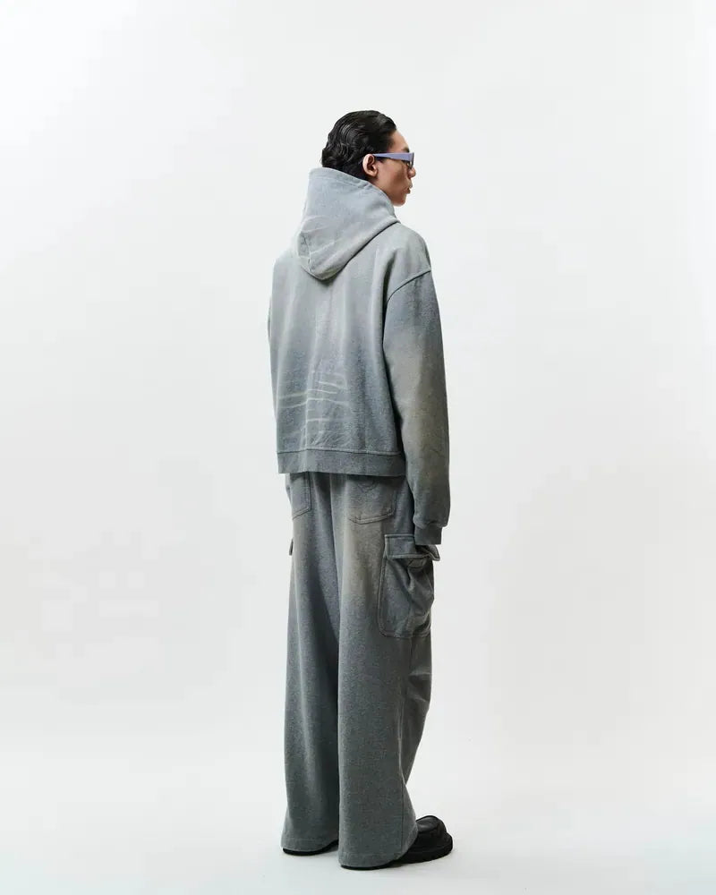 WTNC Washed Zip Hoodie Jacket