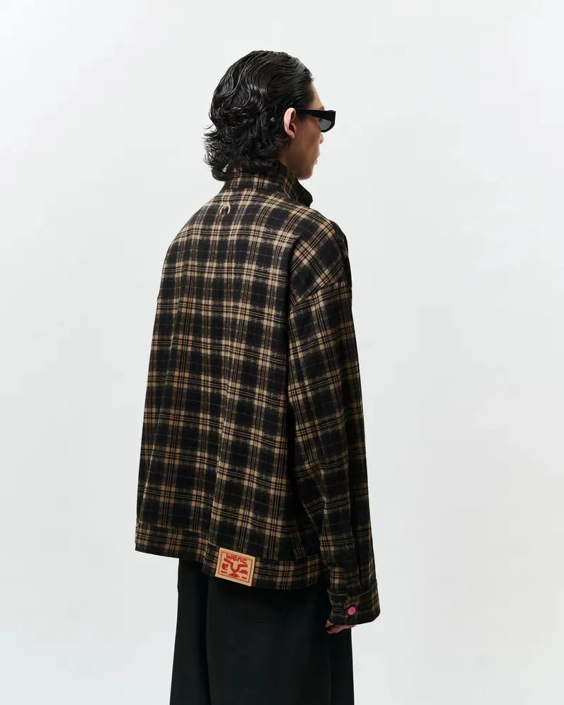WTNC Plaid Track Jacket