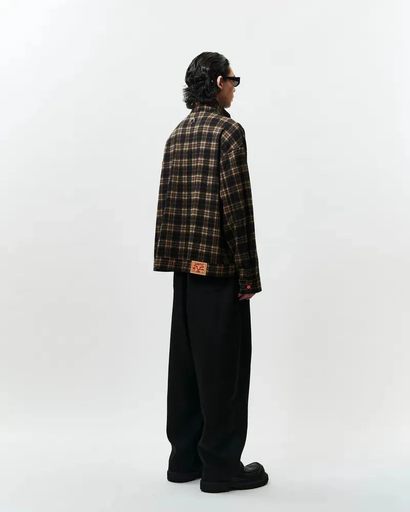 WTNC Plaid Track Jacket