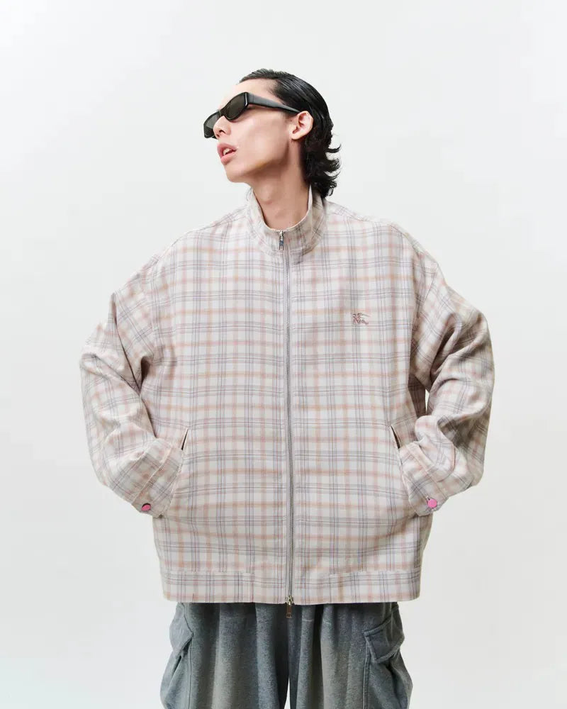 WTNC Plaid Track Jacket