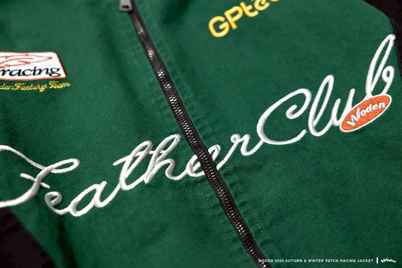 WODEN 2025 Autumn & Winter 010 Patch Racing Jacket