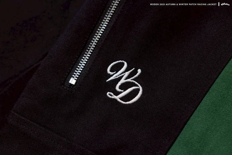 WODEN 2025 Autumn & Winter 010 Patch Racing Jacket