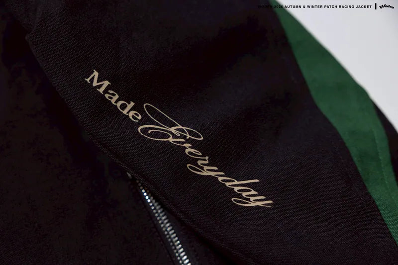 WODEN 2025 Autumn & Winter 010 Patch Racing Jacket