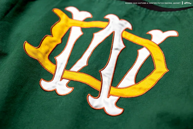 WODEN 2025 Autumn & Winter 010 Patch Racing Jacket