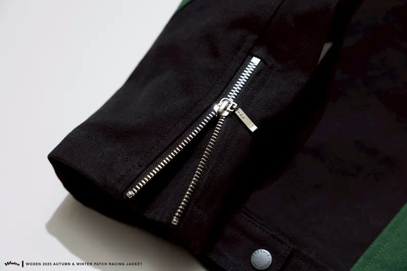 WODEN 2025 Autumn & Winter 010 Patch Racing Jacket