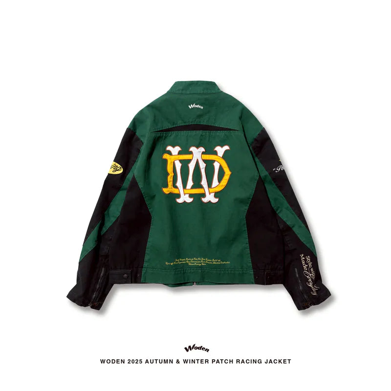 WODEN 2025 Autumn & Winter 010 Patch Racing Jacket